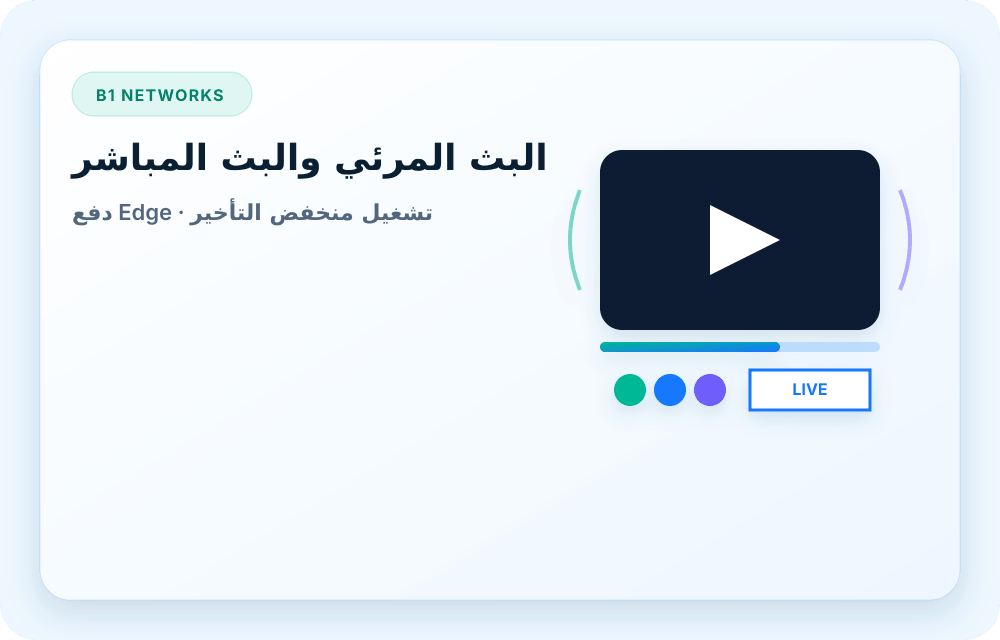 صورة خدمة B1 Networks