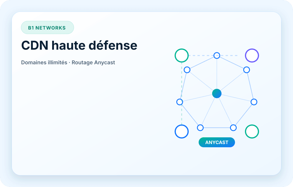 Visuel du service B1 Networks