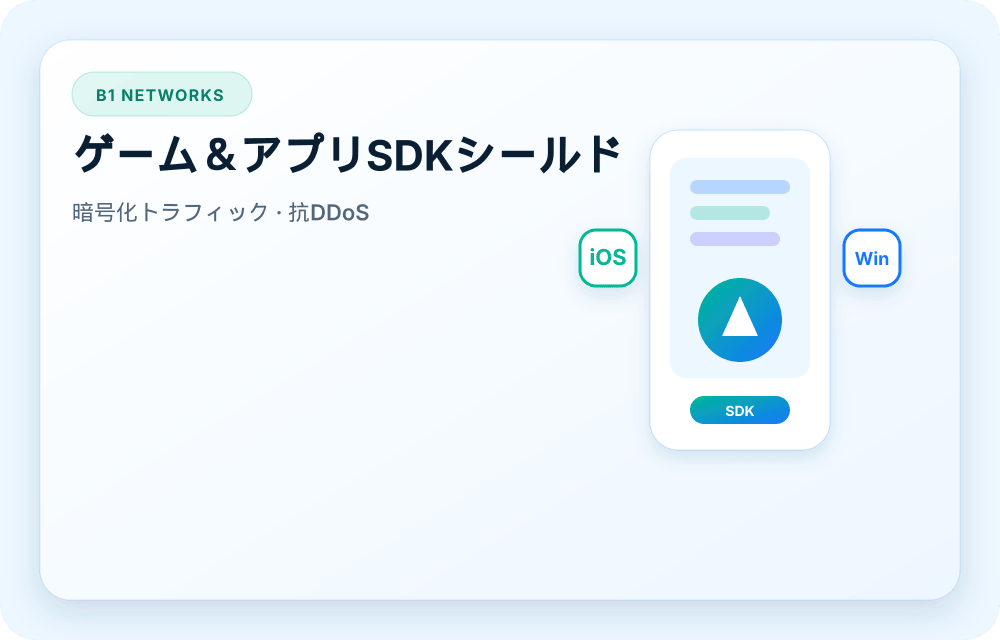 B1 Networks サービスビジュアル