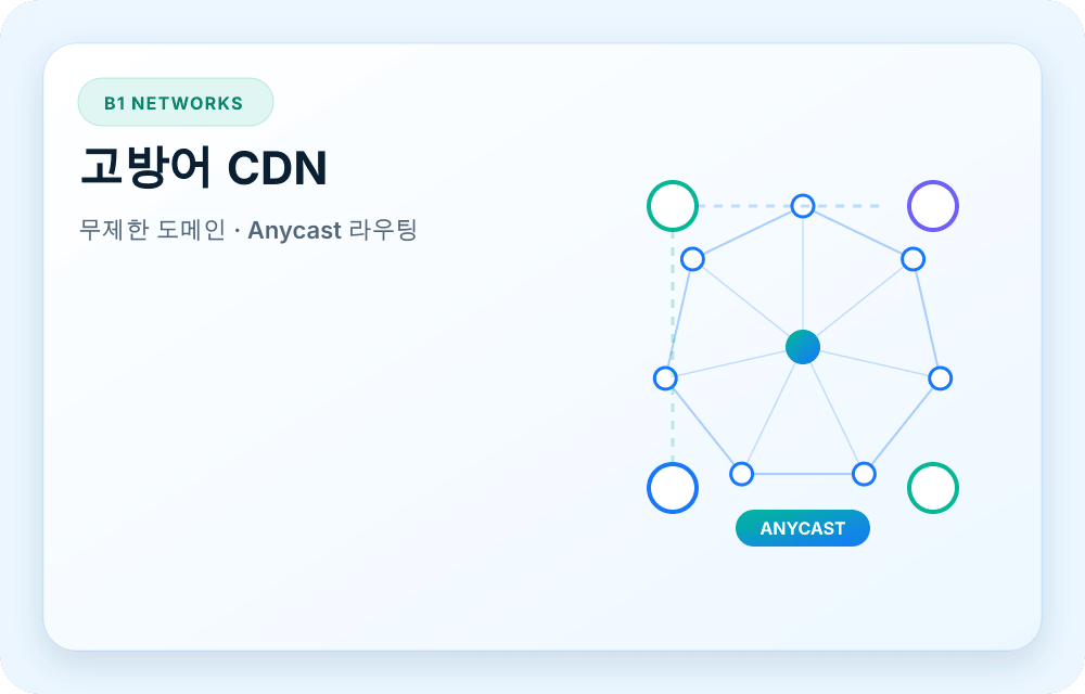 B1 Networks 서비스 이미지
