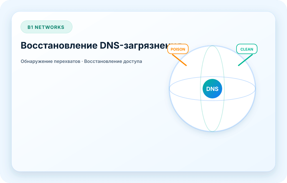 Визуал сервиса B1 Networks