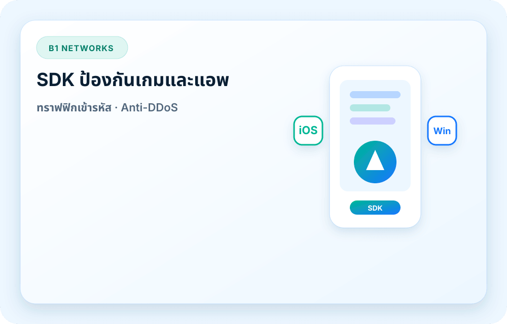 ภาพบริการ B1 Networks