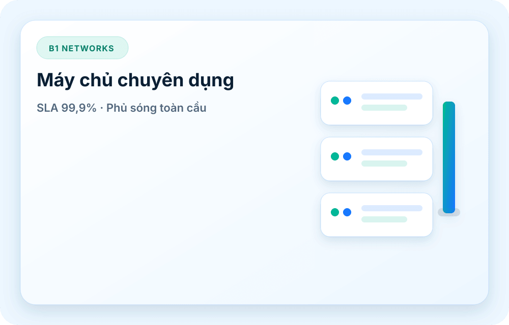 Hình ảnh dịch vụ B1 Networks