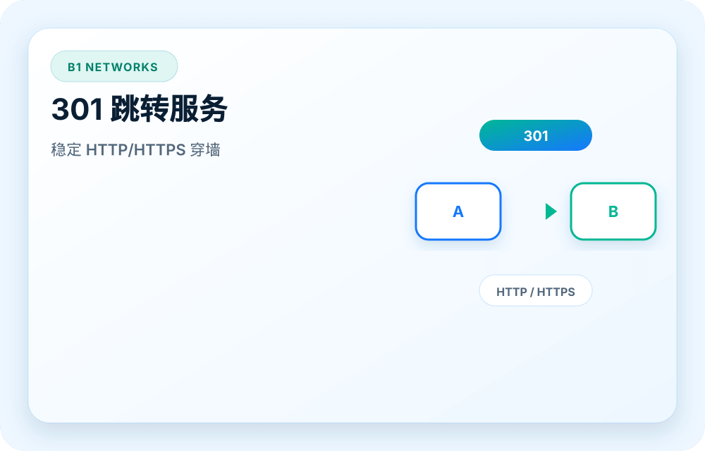 B1 Networks 服务视觉图